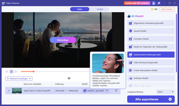Videodateien importieren