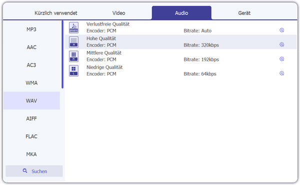 MP3-Datei in die Software laden