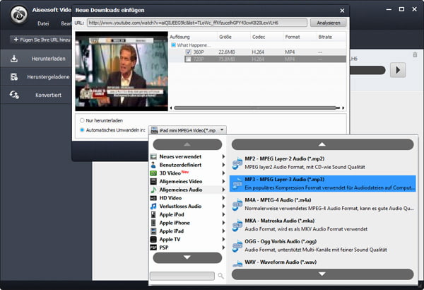 Online Videos herunterladen