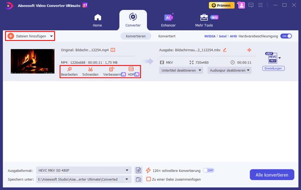 Import Video to Edit