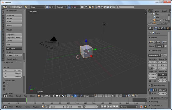 Mit Blender Intro erstellen