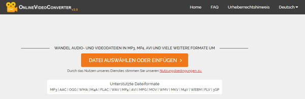 avi datei online in mp4 umwandeln