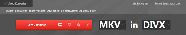 Online MKV to Divx Converter