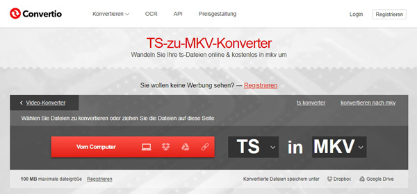 Online TS to MKV Converter