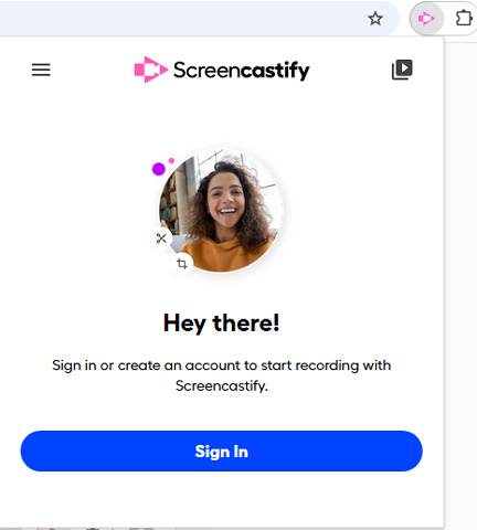 Screencastify anmelden