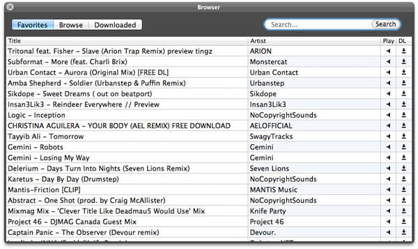 SoundCloud Downloader for Mac from Black-Burn