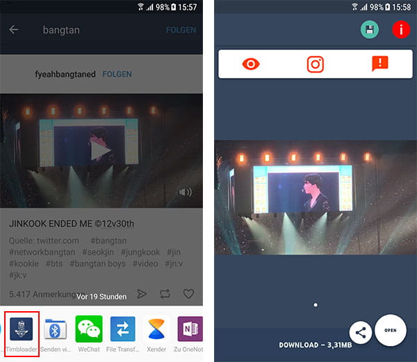 Tumblr Video auf Android downloaden