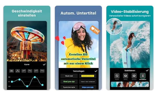 Video schärfen mit InShot