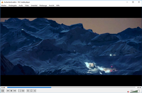 Bild aus Video schneiden mit VLC