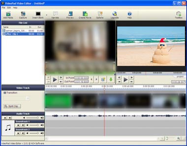 VideoPad Video Editor Free