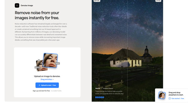 Bild in Topaz Denoise laden