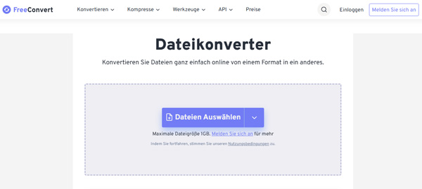 MOV in MP4 online mit FreeConvert umwandeln 