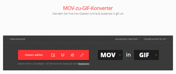 Movie zu GIF Converter