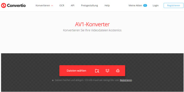 Online AV1 Converter