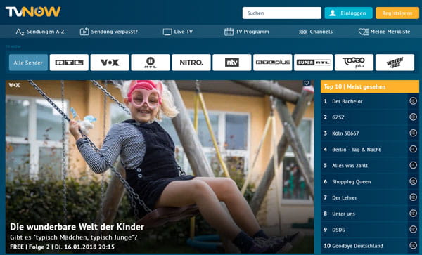 Video von voxnow.de finden