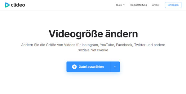 Videogröße ändern