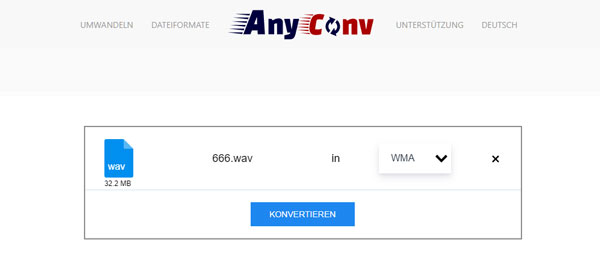 WAV konvertieren