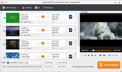 WTV Converter für Mac